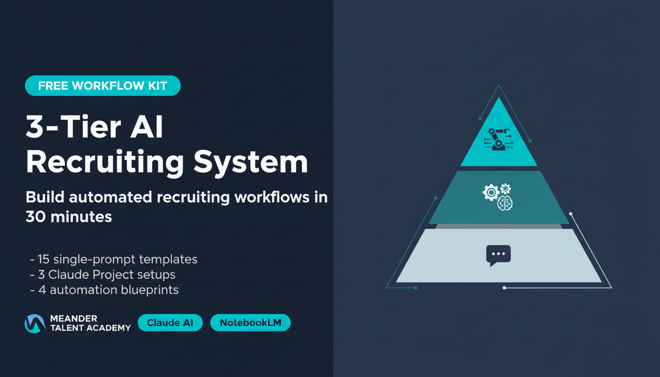 3-Tier AI Recruiting System Workflow Kit