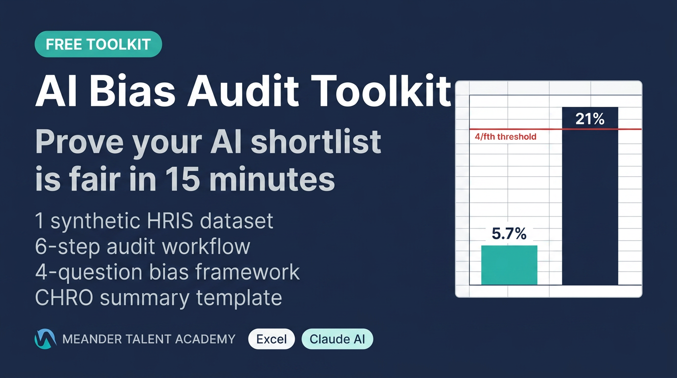 AI Recruiting Bias Audit Toolkit for Excel