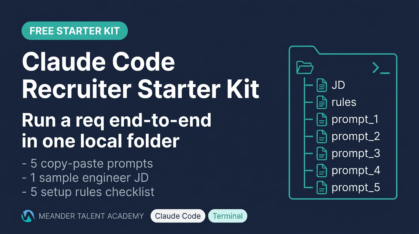Claude Code Starter Kit for Recruiters